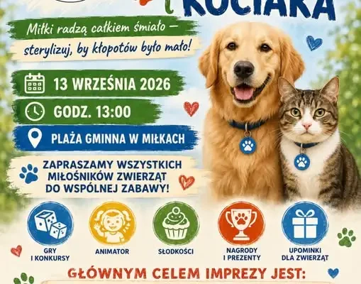Dzień Psa i Kociaka w Miłkach – 13 września 2026