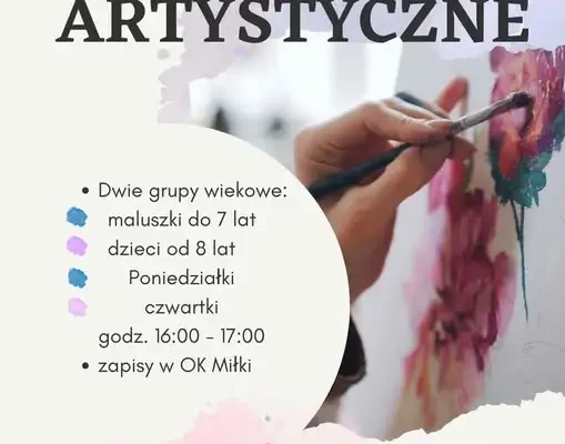 Artystyczne popołudnia w Ośrodku Kultury w Miłkach – zapisy trwają