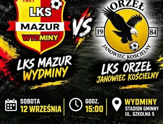 Mazur Wydminy walczy o punkty z wiceliderem z Janowca Kościelnego