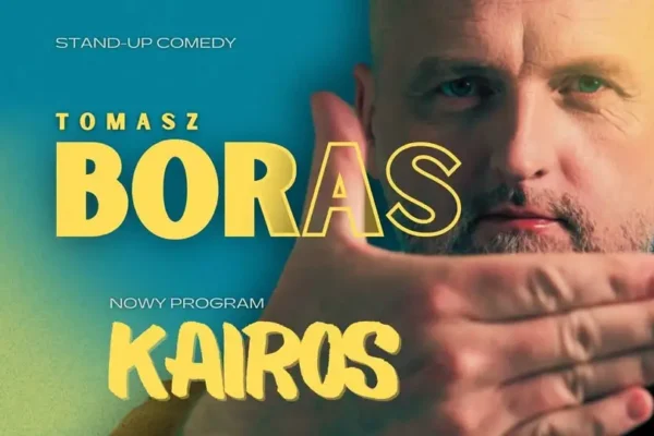 Tomasz Boras powraca do Giżycka z nowym programem stand-up „KAIROS”