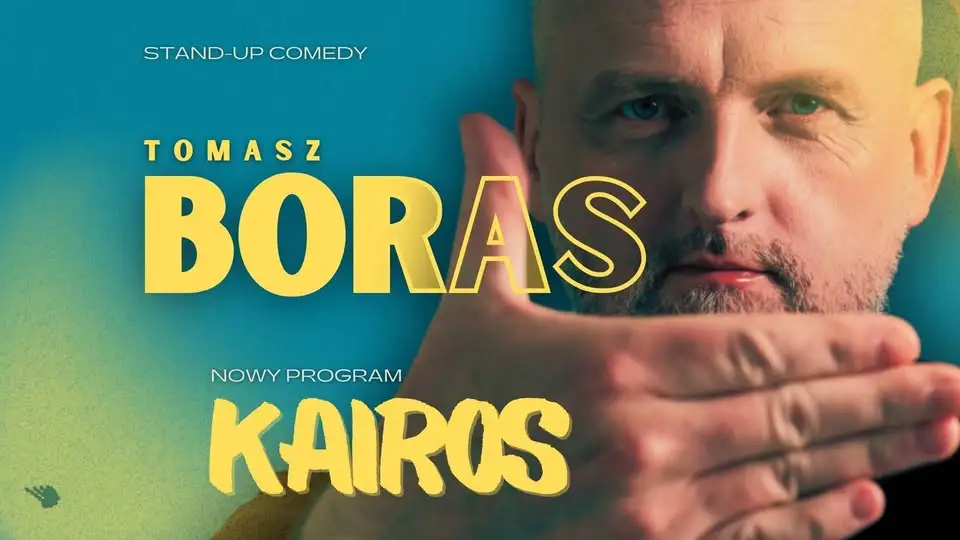 Tomasz Boras powraca do Giżycka z nowym programem stand-up „KAIROS”