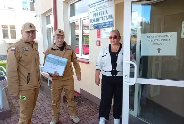 Gmina Wydminy testuje procedury na wypadek zagrożenia radiologicznego