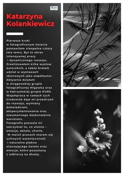 Wernisaż fotografii czarno-białej w Oranżerii w Rynie – 9 października