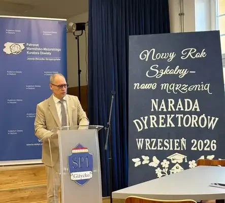 Dyrektorzy szkół z powiatu giżyckiego spotkali się na naradzie w Giżycku