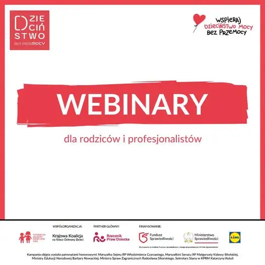 Dzieciństwo bez Przemocy: rusza kampania z darmowymi webinarami dla rodziców i specjalistów