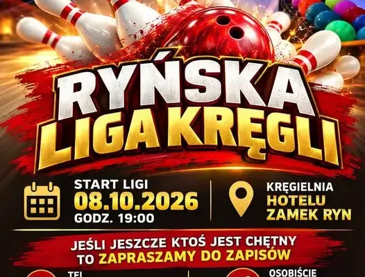 Start ligi kręglarskiej w Rynie – już jutro pierwsze rozgrywki
