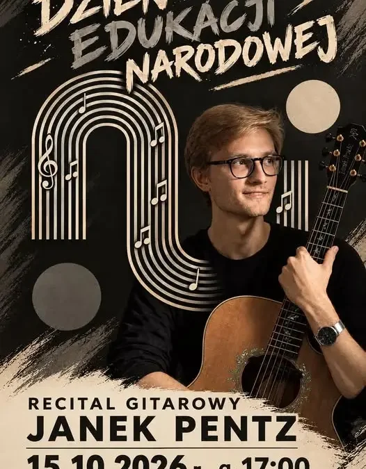 Dzień Edukacji Narodowej w Giżycku z recitalem gitarowym
