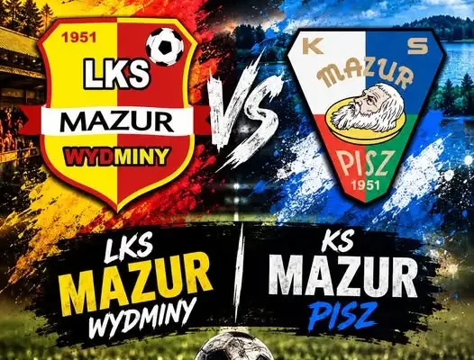 Dzień meczowy w Wydminach: Mazur podejmuje KS Mazur Pisz o 14:00
