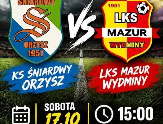 Mazur Wydminy walczy o przełamanie. Wyjazdowy mecz z Śniardwami Orzysz