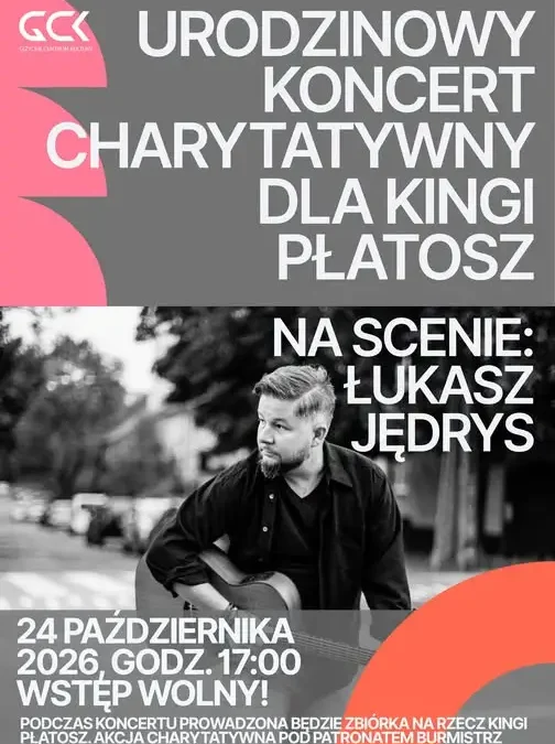 Charytatywny koncert urodzinowy dla Kingi Płatosz w Giżycku