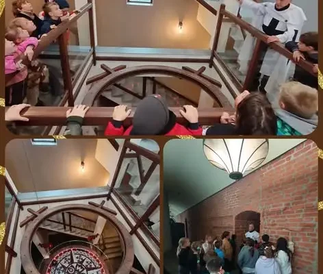 Lekcja historii w zamkowych murach – klasa 3a odwiedziła Zamek Ryn