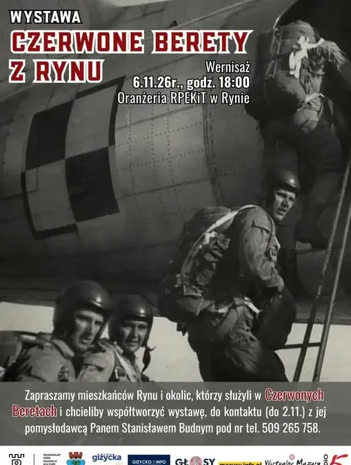Ryn szuka czerwonych beretów. Wyjątkowa wystawa o spadochroniarzach