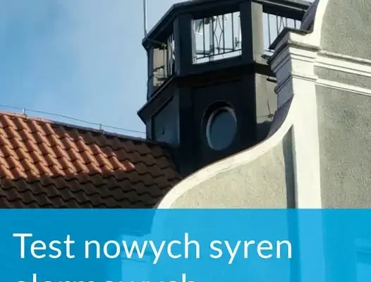 Giżycko: w czwartek testy nowych cyfrowych syren alarmowych