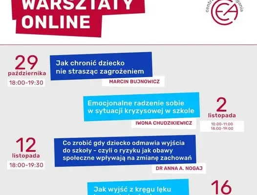 Warsztaty o bezpieczeństwie w szkołach artystycznych – dla rodziców i uczniów