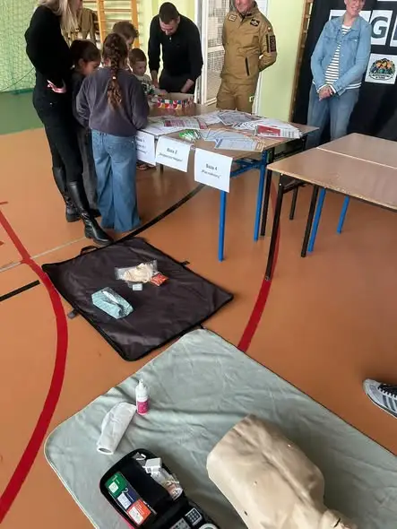 Krajowy Trening Rodzinny w Gminie Wydminy – uczniowie uczyli się reagować w kryzysie