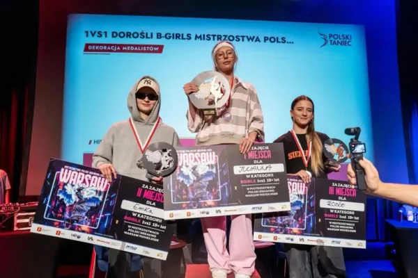 Emilka Kociałkowska wicemistrzynią Polski w break dance