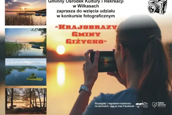 Konkurs fotograficzny „Piękno Mazur” – gmina Giżycko zaprasza do udziału